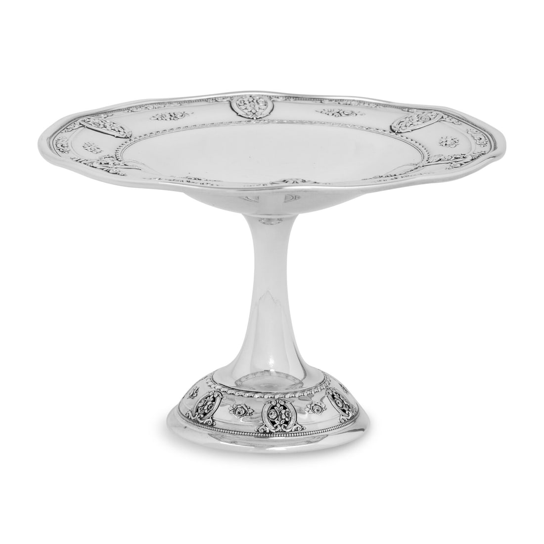 An American Silver Compote (1 of 3)