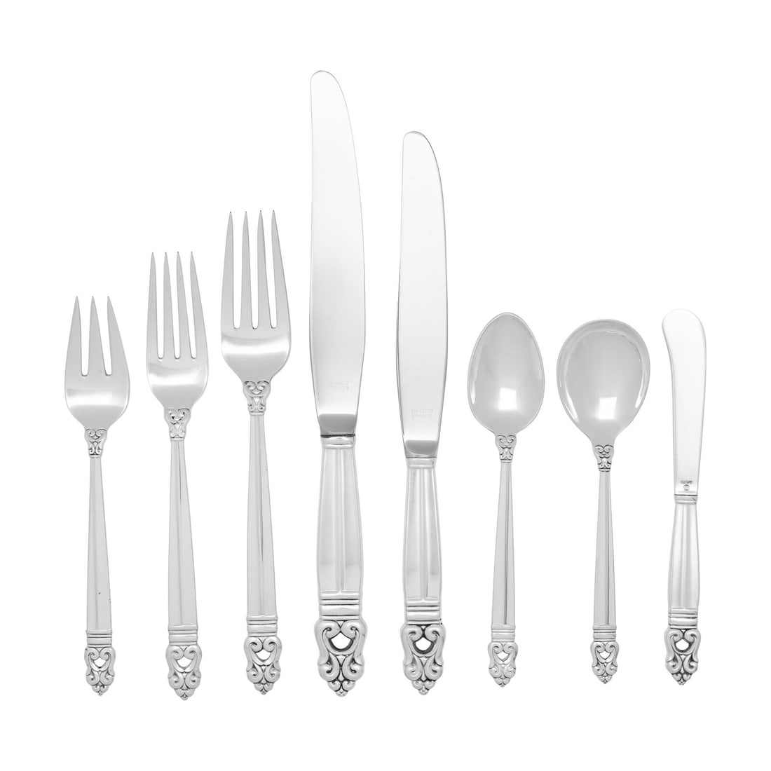 An American Silver Flatware Service (1 of 3)
