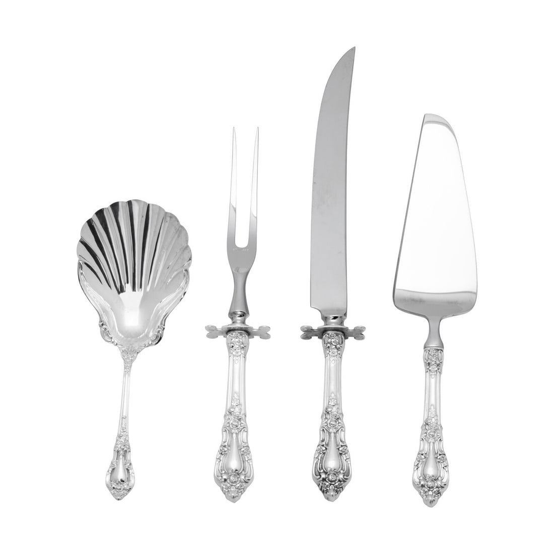 An American Silver Flatware Service (1 of 3)