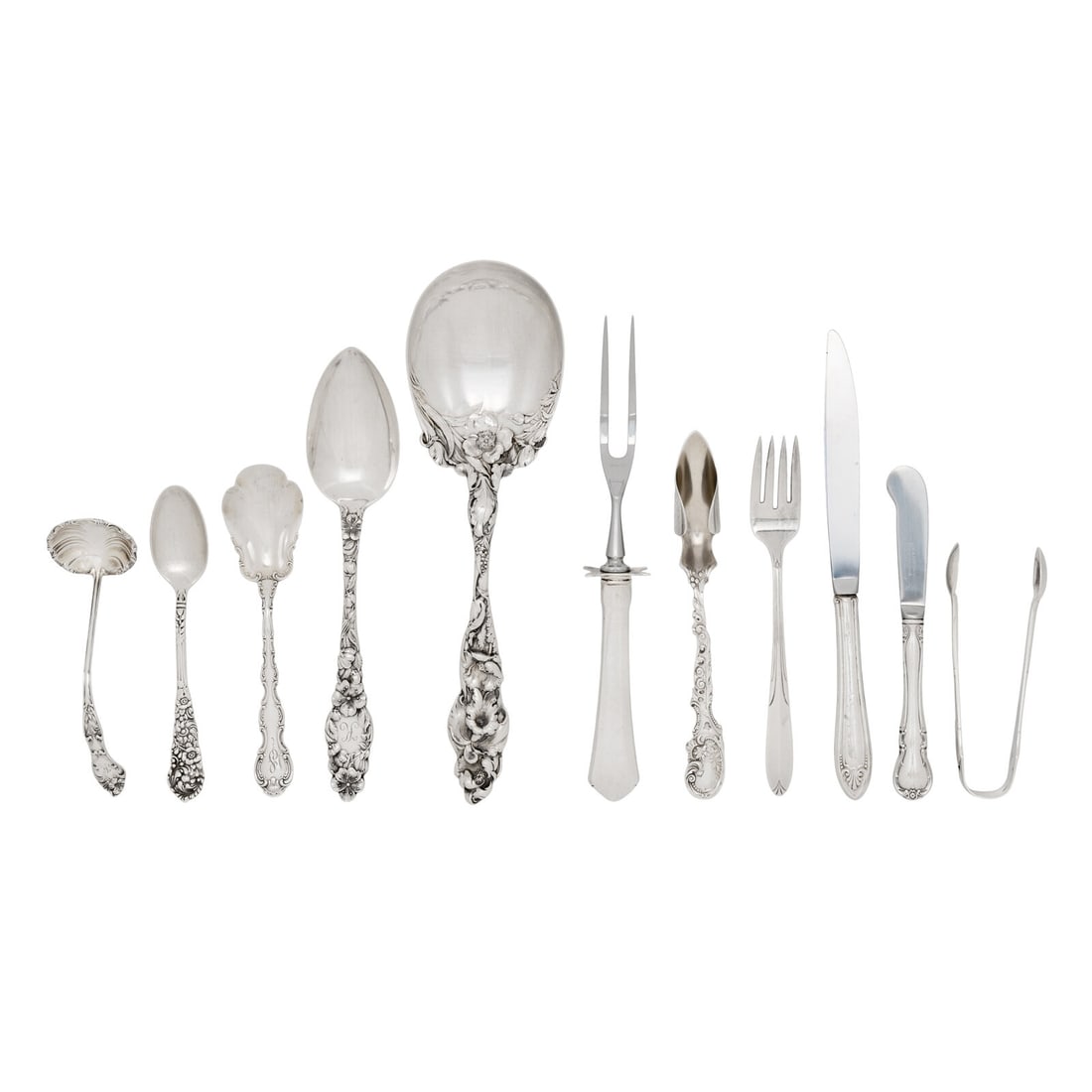 A Group of Silver Flatware Articles (1 of 1)