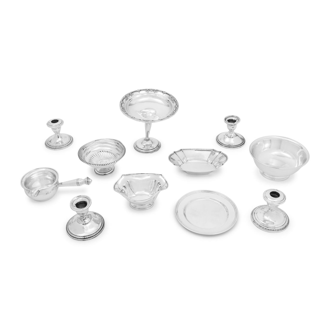 A Group of American Silver Table Articles (1 of 2)