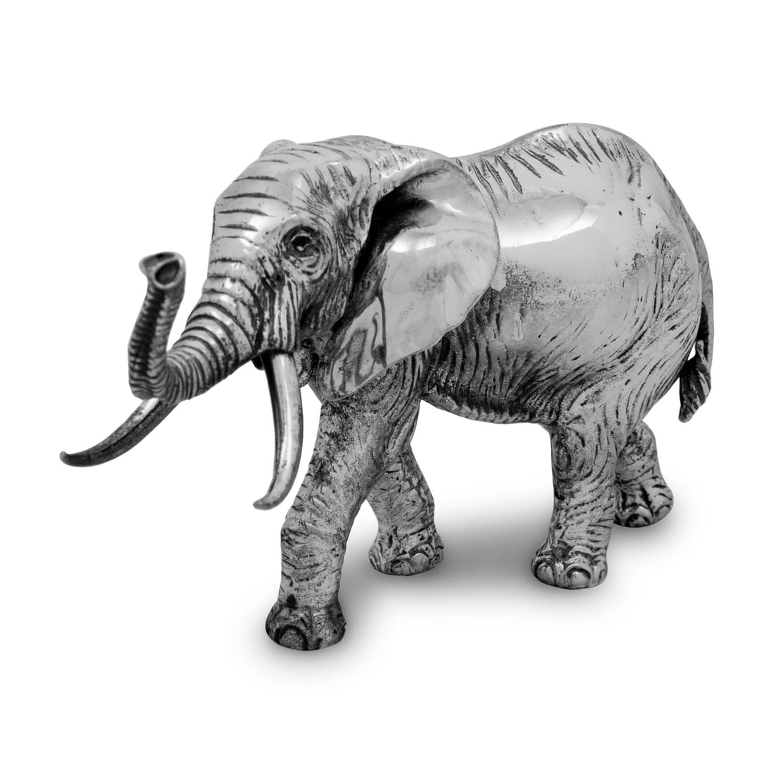 An Italian Silver Model of an Elephant (1 of 4)
