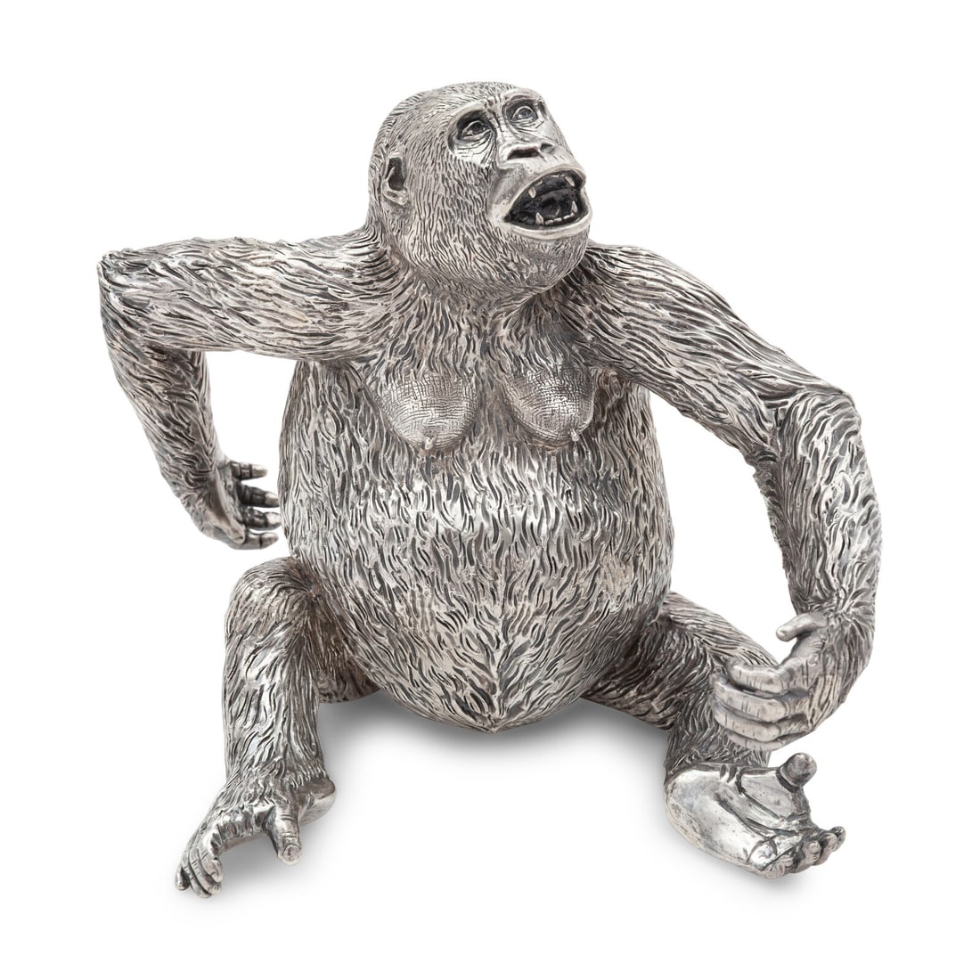 Patrick Mavros (London and Harare, Zimbabwe, Est. 1978) Seated Female Gorilla, 1996 (1 of 6)