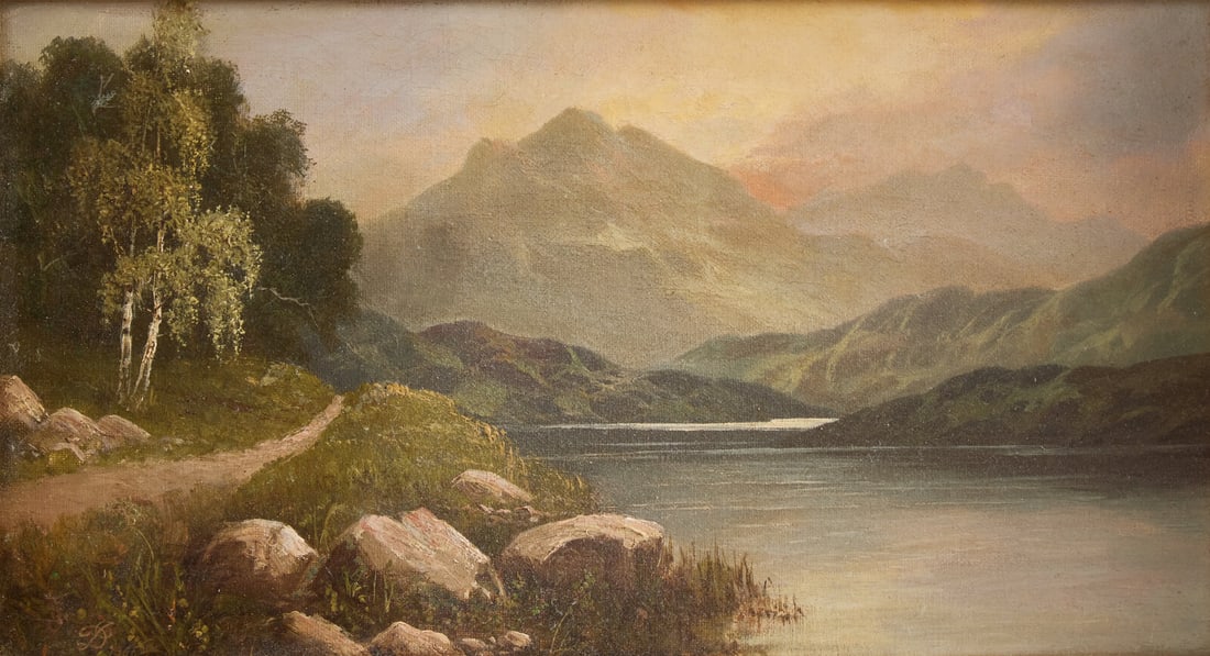 David Johnson (American, 1827–1908) Hudson River, 1866: David Johnson (American, 1827–1908) Hudson River, 1866 oil on canvas initialed DJ and dated (lower left) 10 x 18 in. This lot is located in Philadelphia. Provenance: Sold: Thomas Cornell Galleri
