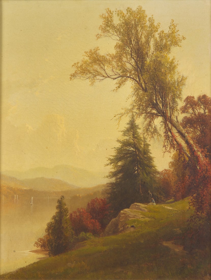 George Henry Smillie (American, 1840–1921) Along the River, 1806 (1 of 3)