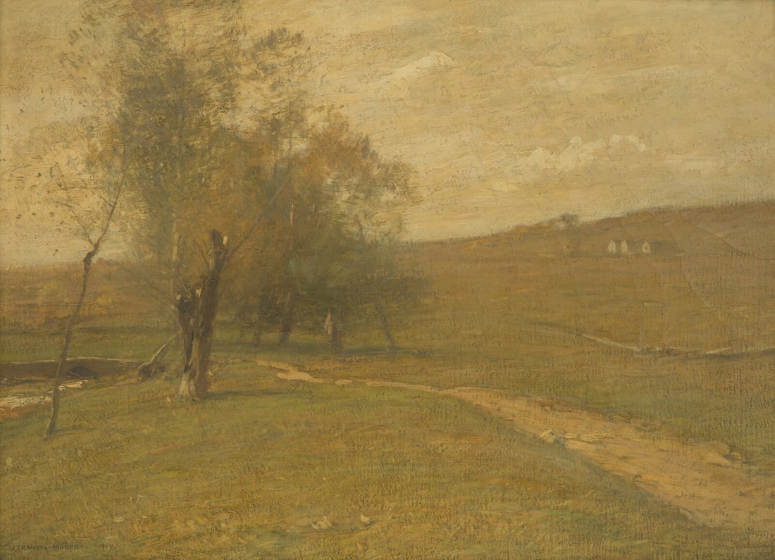 John Francis Murphy (American, 1853–1921) Landscape with Path, 1904 (1 of 3)