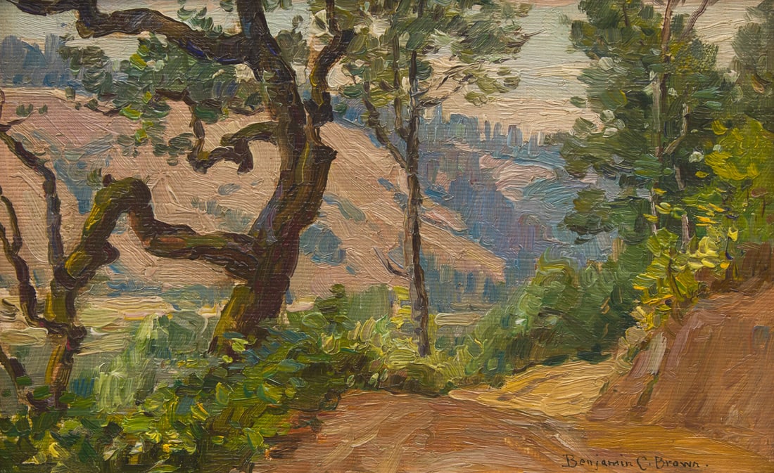Benjamin Chambers Brown (American, 1865–1942) California Mountain Path (1 of 3)