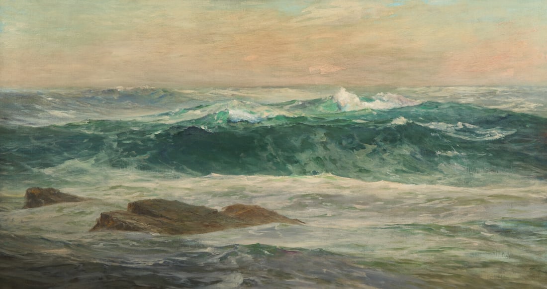 Warren W. Sheppard (American, 1858–1937) La Mer (1 of 3)