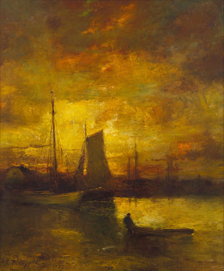 Charles Appel (American, 1857–1928) Eventide, 1925 (1 of 3)