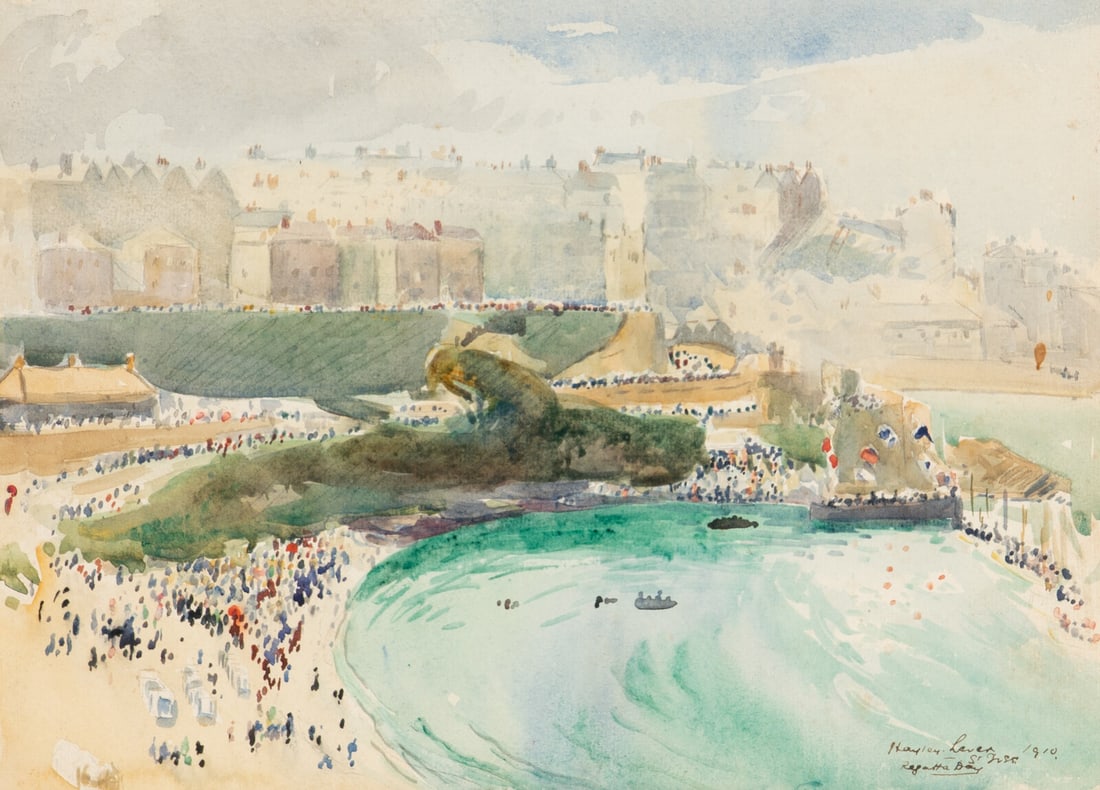 Richard Hayley Lever (American, 1876–1958) Regatta Day, St. Ives, 1910 (1 of 3)
