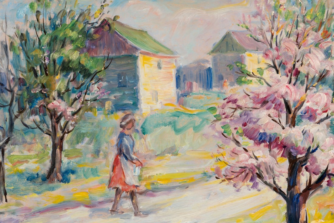 Francesco J. Spicuzza (American, 1883–1962) Springtime (1 of 4)