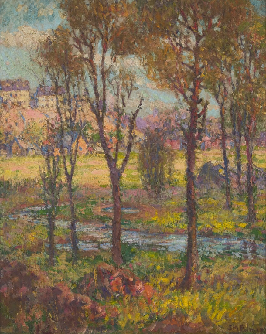 Samuel Morrow Palmer (American, 1875–1935) Brandywine Landscape (1 of 3)