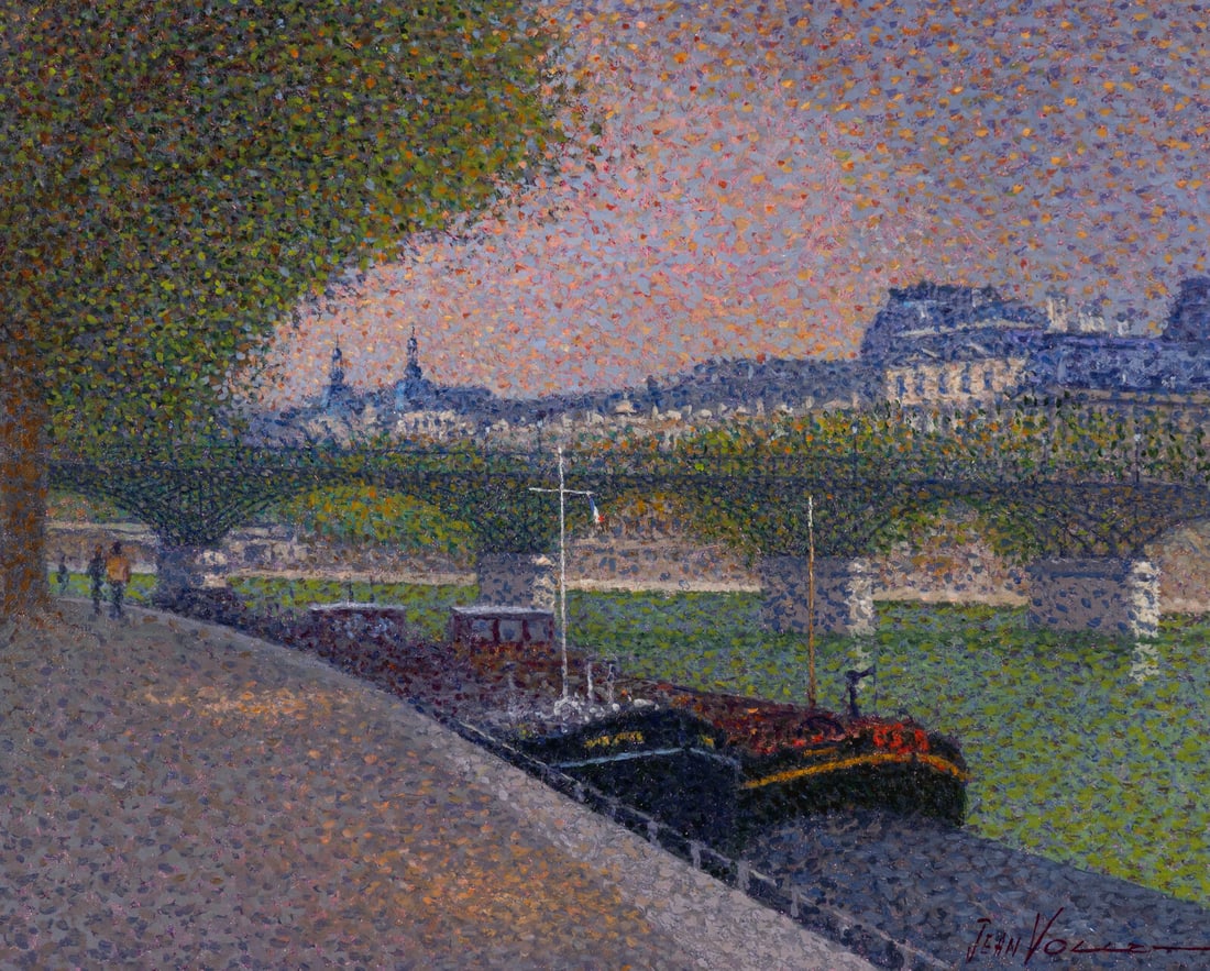 Jean Vollet (French, b. 1935) La Seine, le Pont des Arts, 2007 (1 of 3)