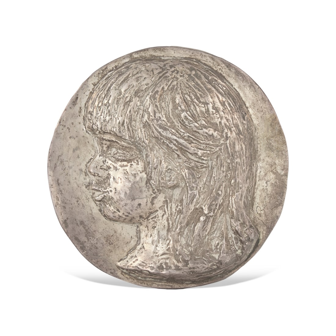 After Pierre-Auguste Renoir (French, 1841–1919) Coco Medallion, conceived 1902 (1 of 2)