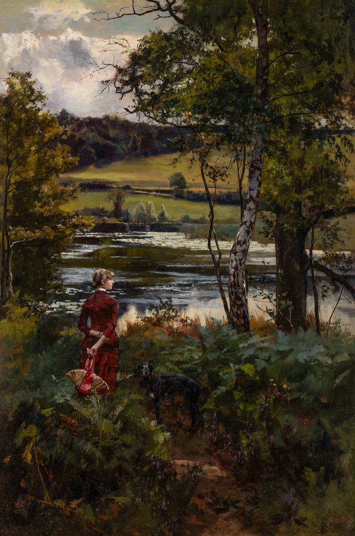 Henry John Yeend King (British, 1855–1924) At the Water's Edge (1 of 3)