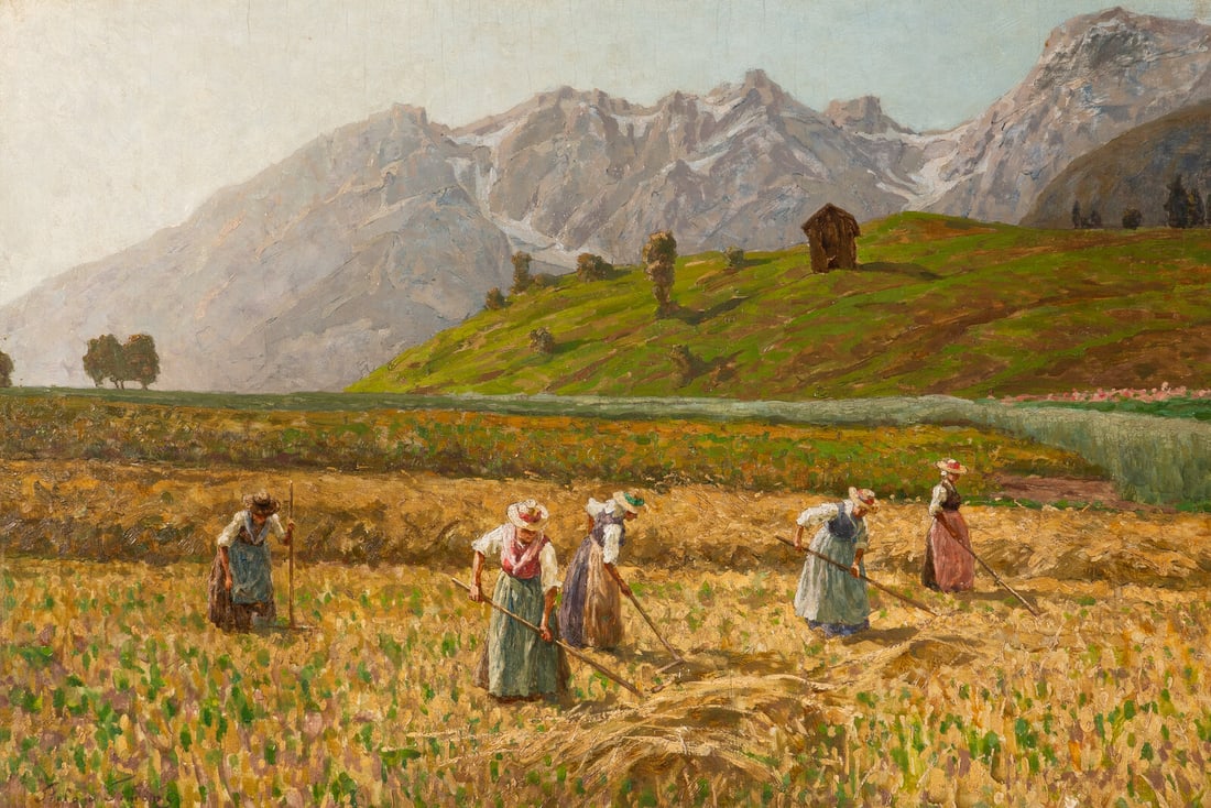 Stefan Simony (Austrian, 1860–1950) In the Tyrols (1 of 3)