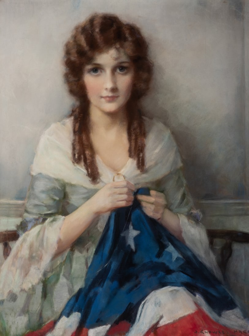 John Knowles Hare (American, 1884–1947) Betsy Ross, c. 1930 (1 of 3)