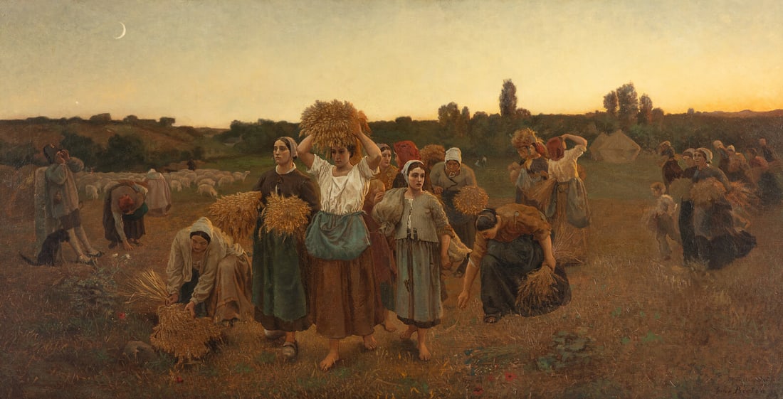 Alfred Bryant Copeland (American, 1840–1909) The Gleaners, 1877 (1 of 3)