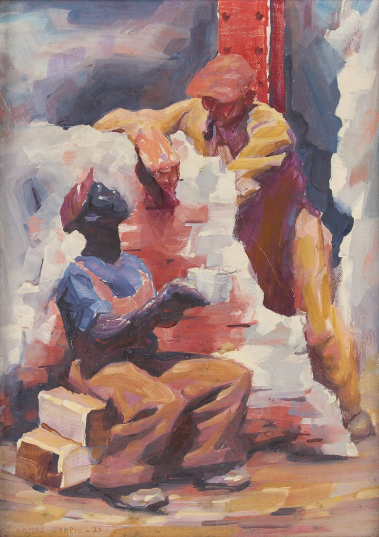 James Ormsbee Chapin (American, 1887–1975) Two Workmen, 1932 (1 of 3)