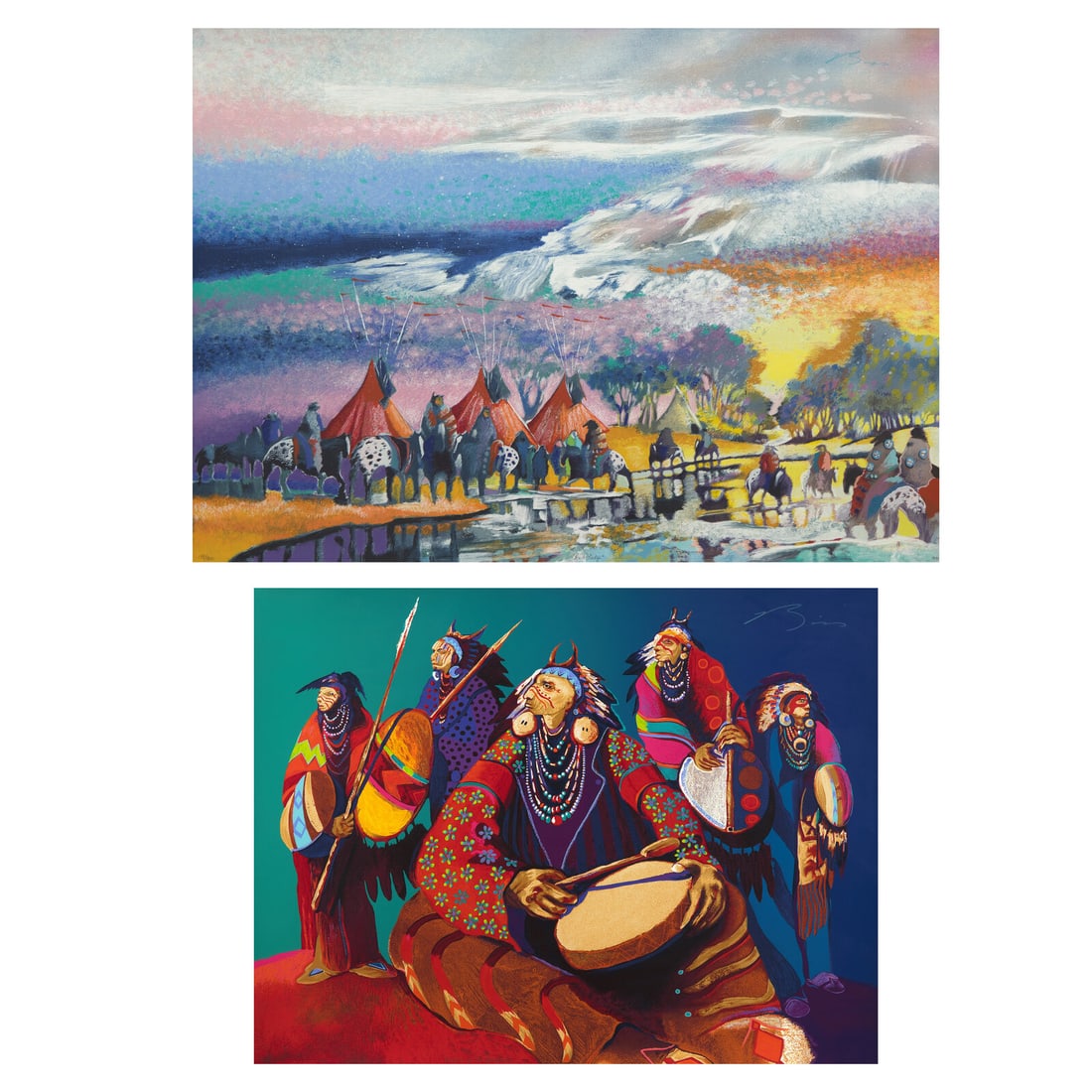 Earl Biss (American, 1947–1998) Rhythm of the Restless, 1989; together with Red Lodge, 1991 (1 of 7)