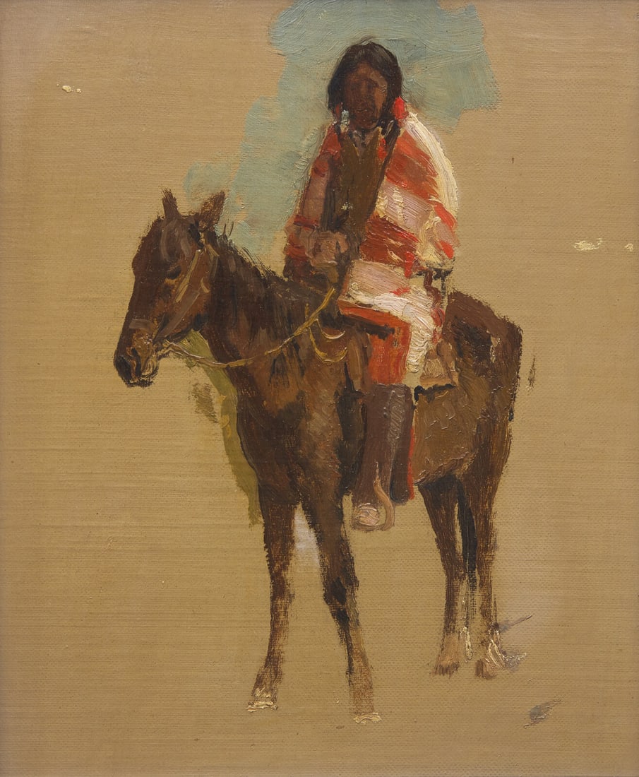Charles Partridge Adams (American, 1858–1942) Taos Indian, c. 1902 (1 of 3)
