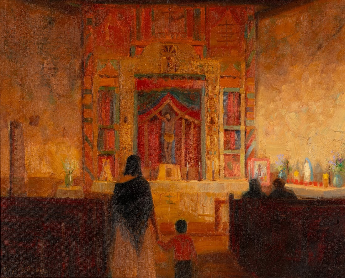 Roger Williams (American, b. 1954) Santuario (1 of 3)