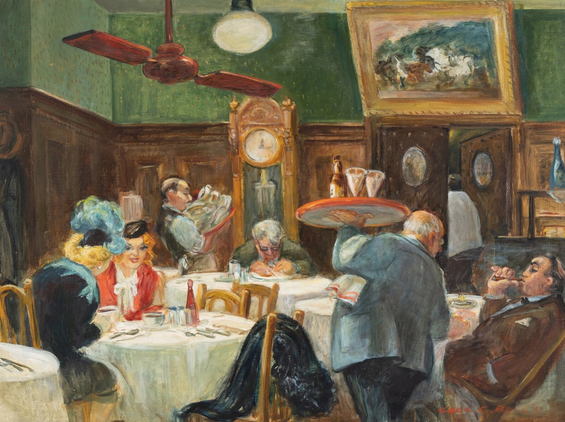 Cecil Crosley Bell (American, 1906–1970) Terminal Restaurant, 1951 (1 of 3)