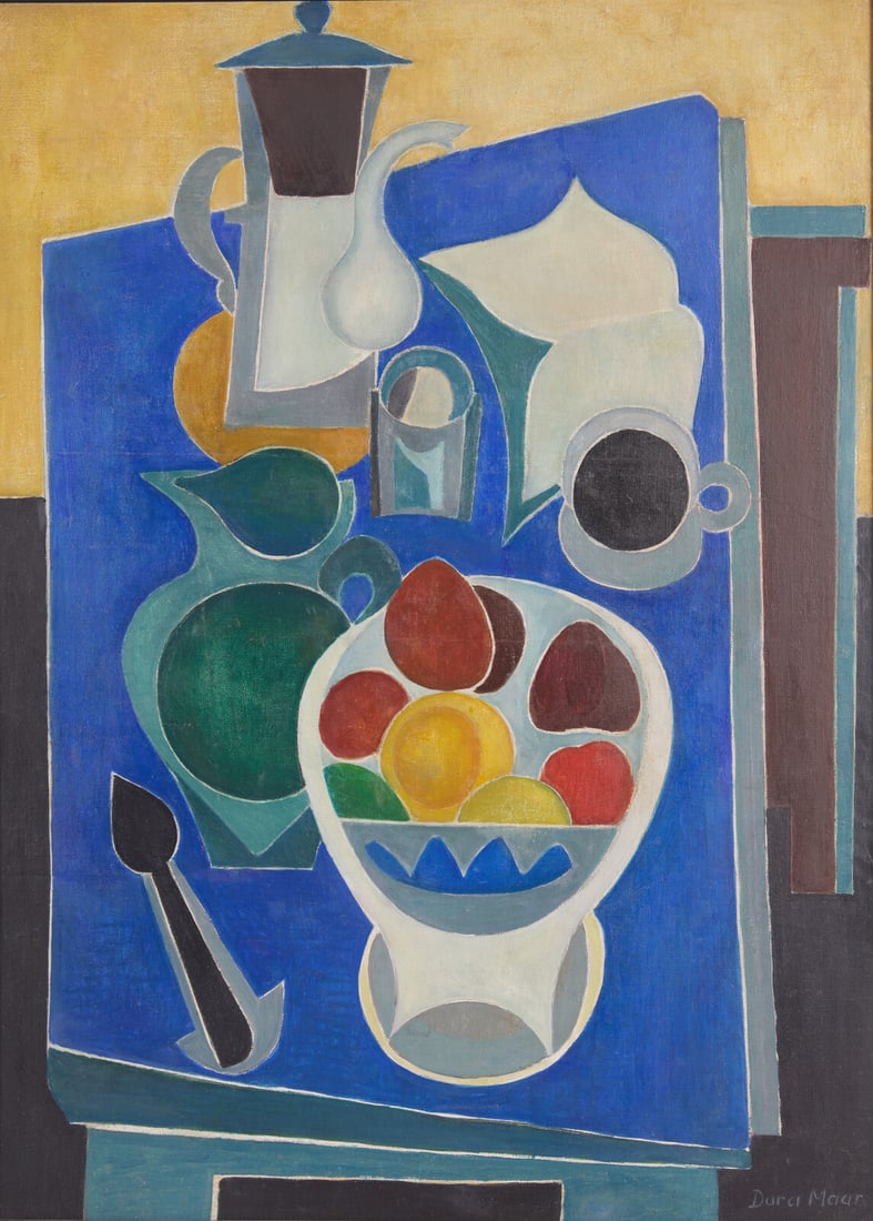 Dora Maar (French, 1907–1997) Still Life with Fruit Bowl (with study verso) (1 of 3)