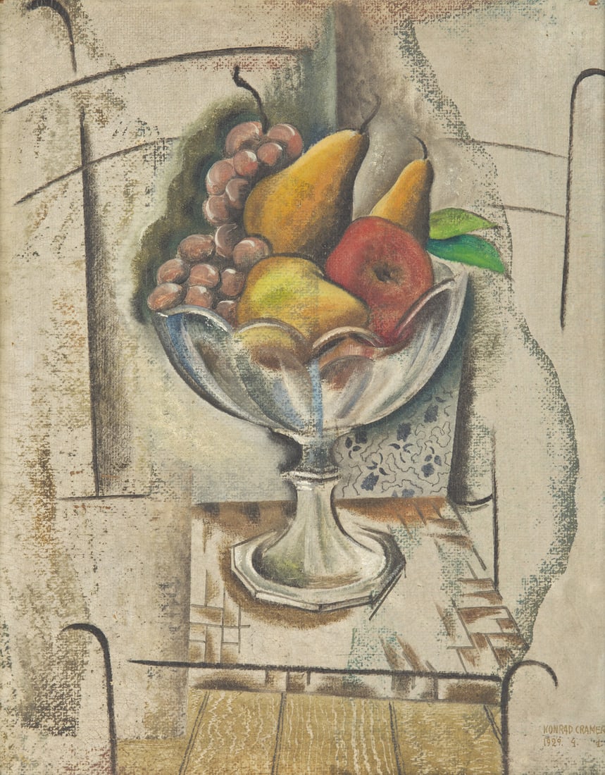 Konrad Cramer (American/German, 1888–1963) Still Life with Fruit (1 of 3)