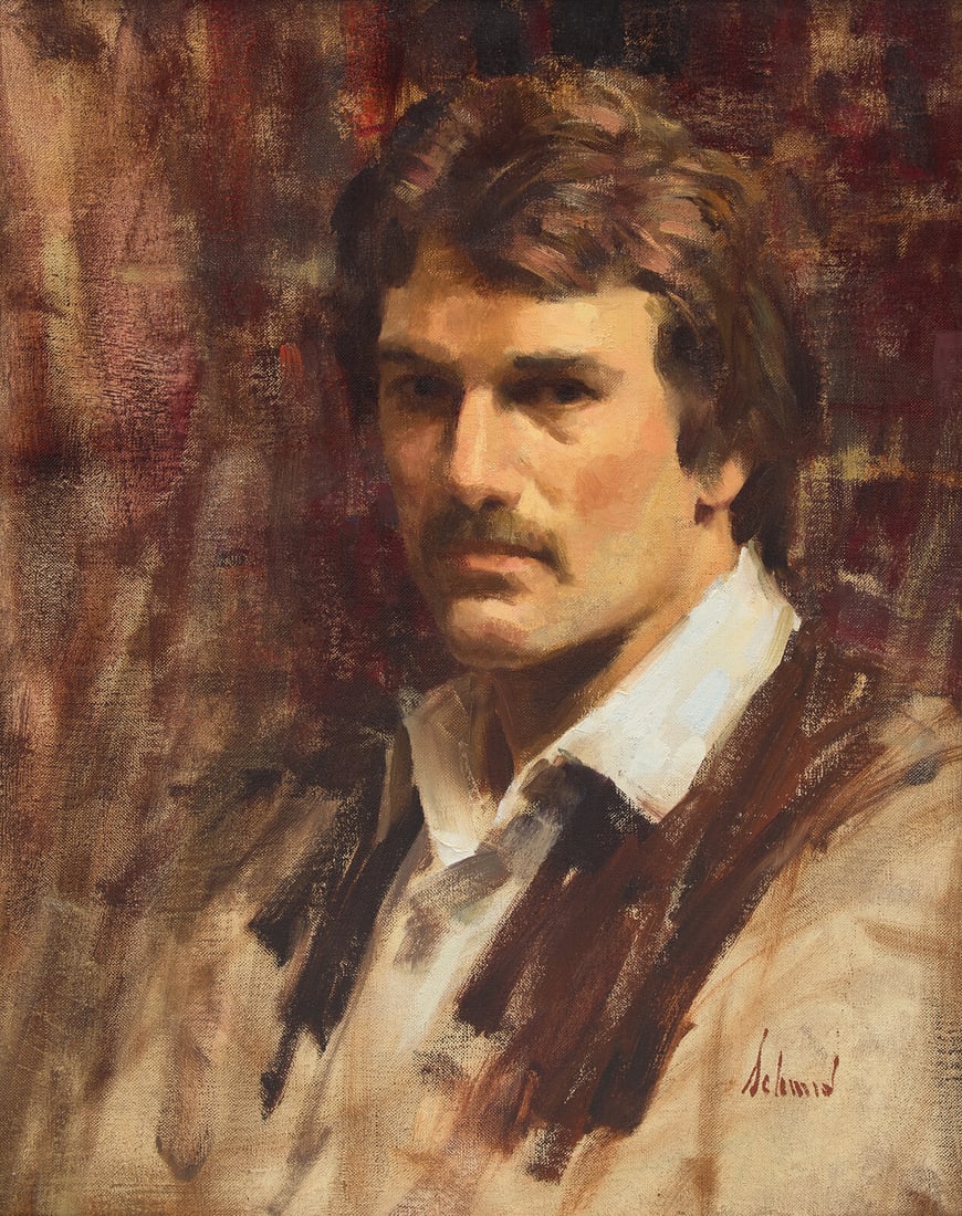 Richard Alan Schmid (American, 1934–2021) Portrait of David Dickenson, 1977 (1 of 3)