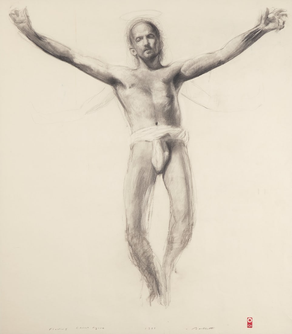 Bo Bartlett (American, b. 1955) Floating Christ Figure, 1988 (1 of 3)