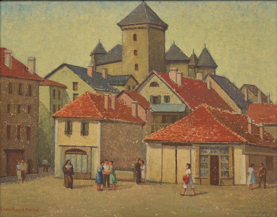 Emma Fordyce MacRae (American, 1887–1974) Switzerland (1 of 3)