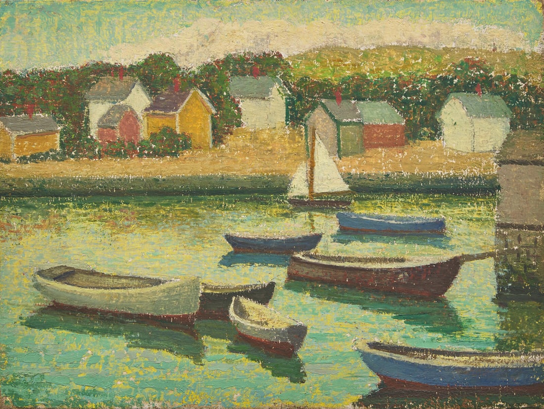 Emma Fordyce MacRae (American, 1887–1974) Pigeon Cove (1 of 3)