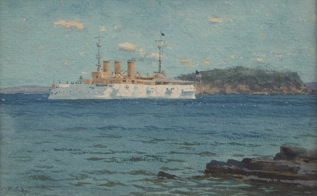 Charles Partridge Adams (American, 1858–1942) The New York at Bar Harbor, Maine, 1899 (1 of 3)