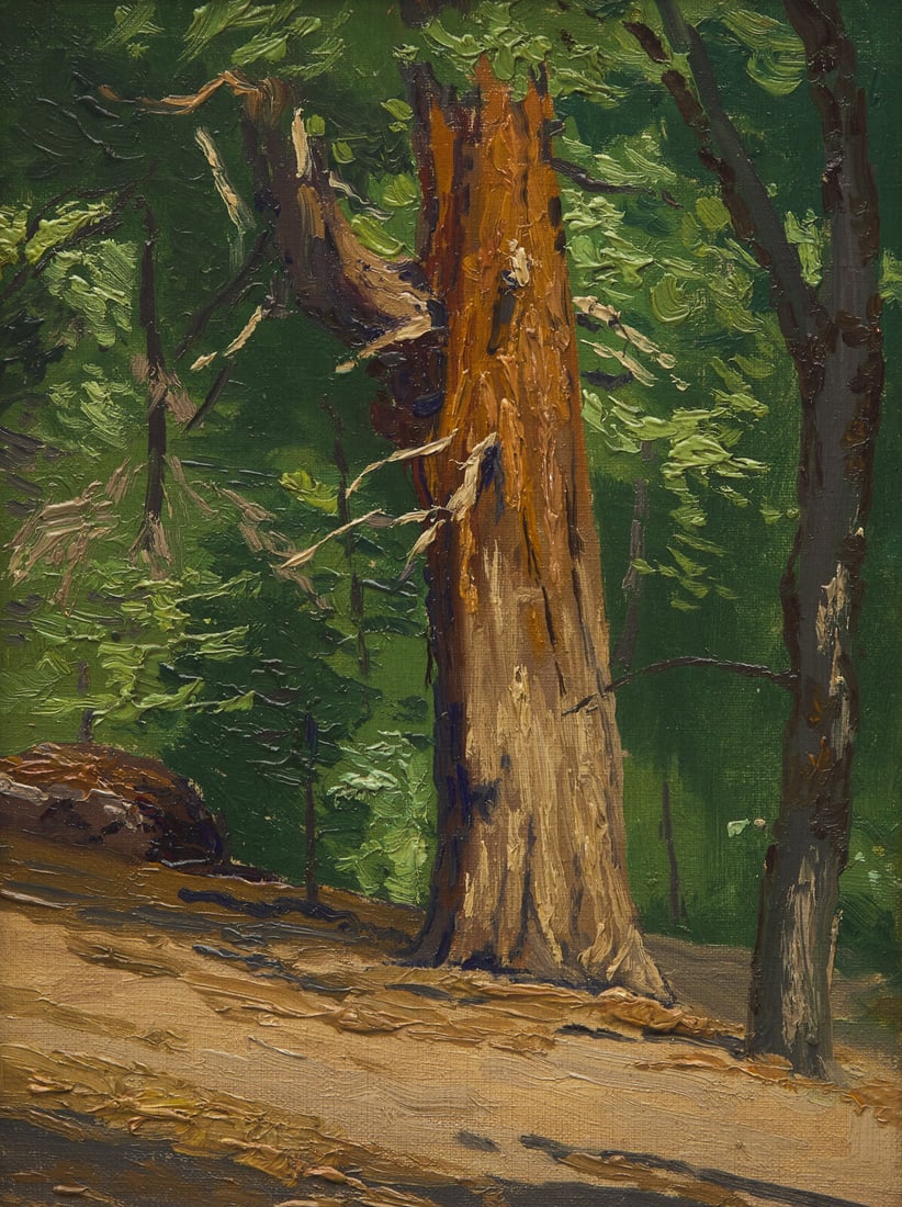 Charles Partridge Adams (American, 1858–1942) Forest Path (1 of 3)