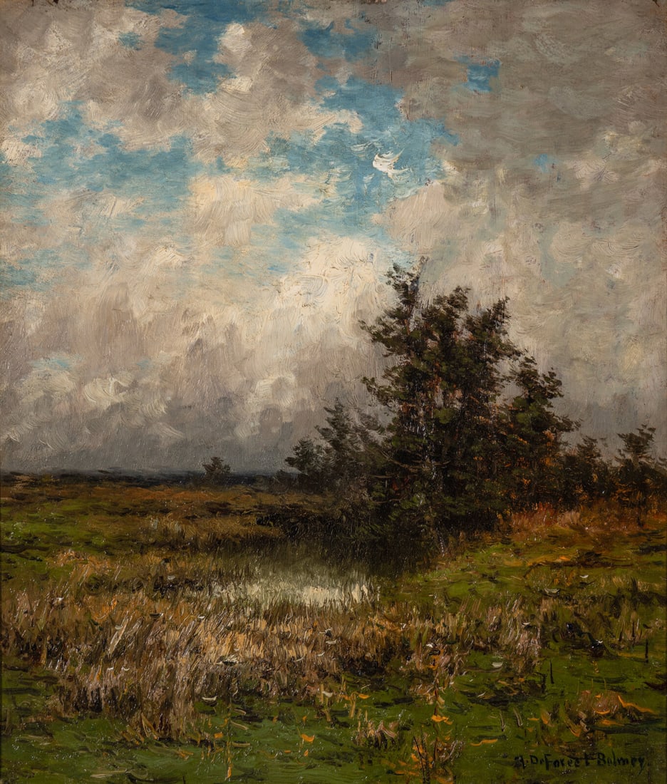 Manuel DeForest Bolmer (American, 1854–1910) The Marsh (1 of 3)