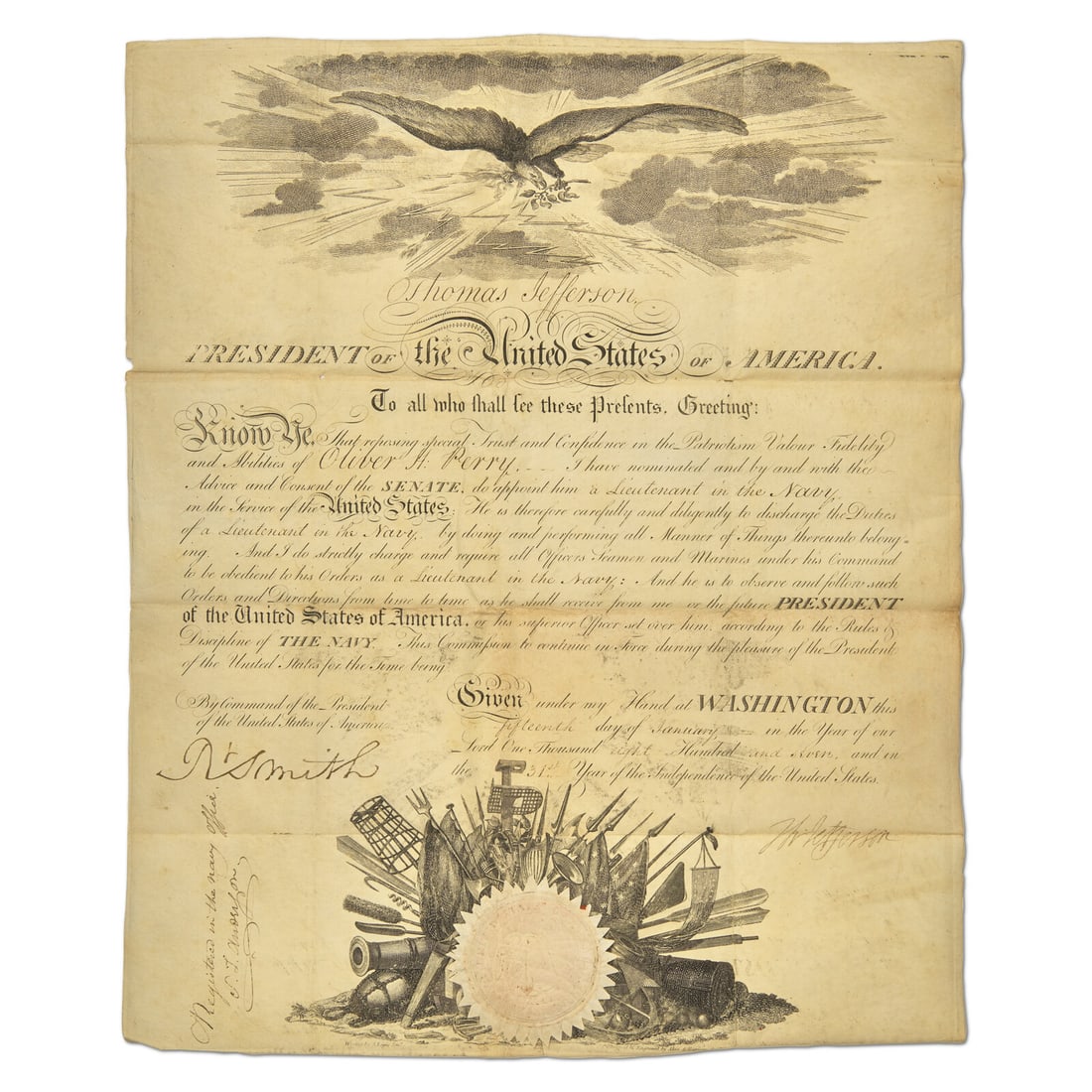 [War of 1812] The Beginnings of a Naval Hero: Commodore Oliver Hazard Perry’s 1807 (1 of 1)