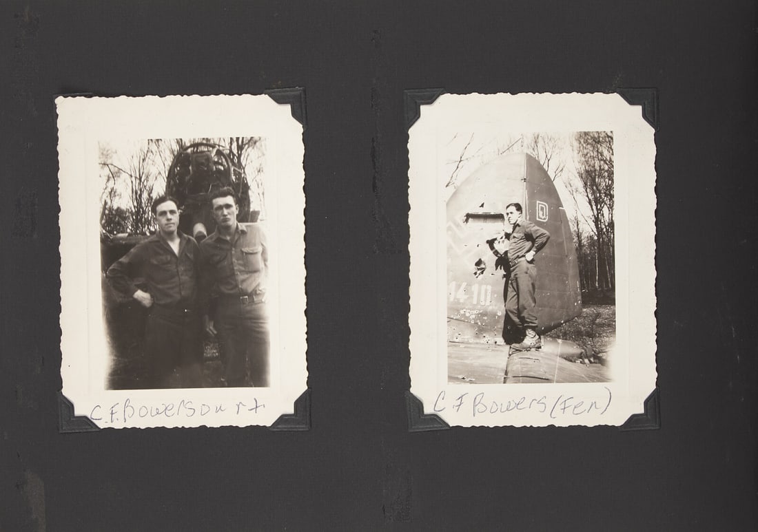 [World War II] United States Army Field Medic's Photo Album and Assorted Service Ephemera, Including (1 of 5)