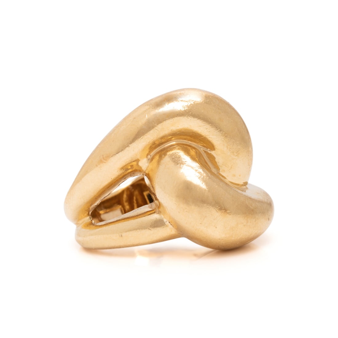 Yellow Gold Knot Ring - 2