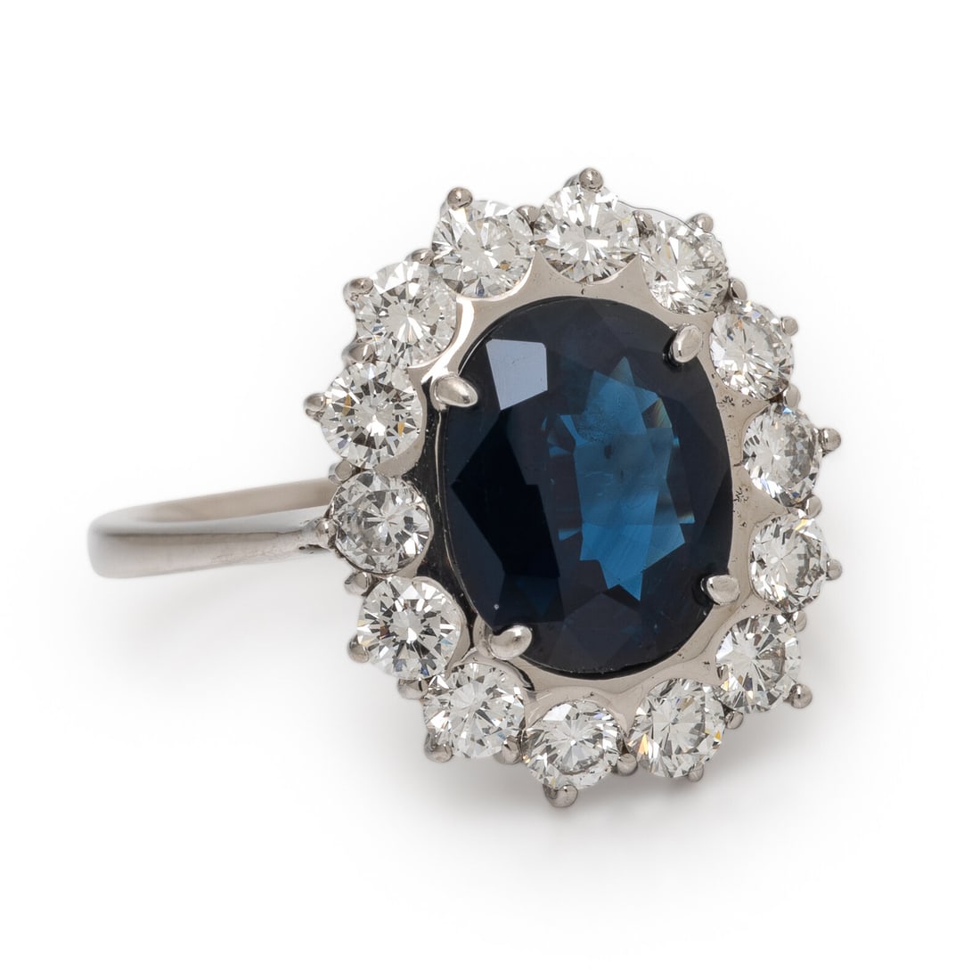Sapphire and Diamond Ring - 2