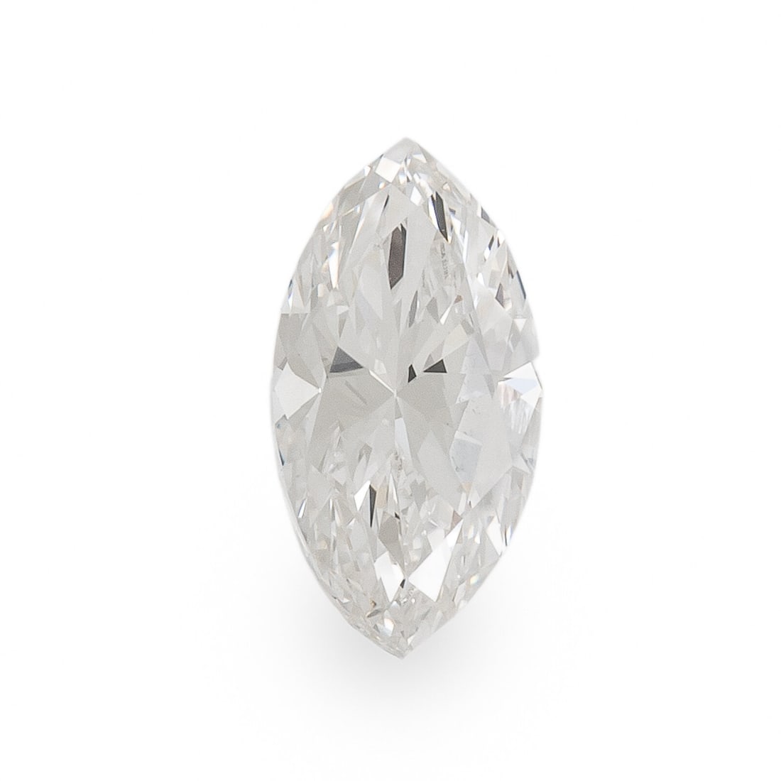 An Unmounted Marquise Cut Diamond: An Unmounted Marquise Cut Diamond An unmounted marquise cut diamond measuring 9.22 x 4.77 x 3.28 mm. GIA, 2025, Report No. 5231813694, 1.00 carats, D color, Internally Flawless clarity, No fluorescenc