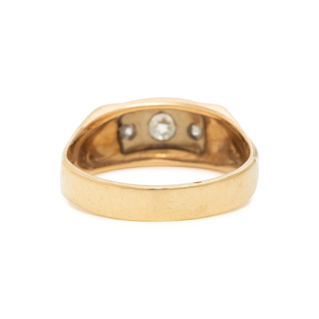 Yellow Gold and Diamond Ring - 3