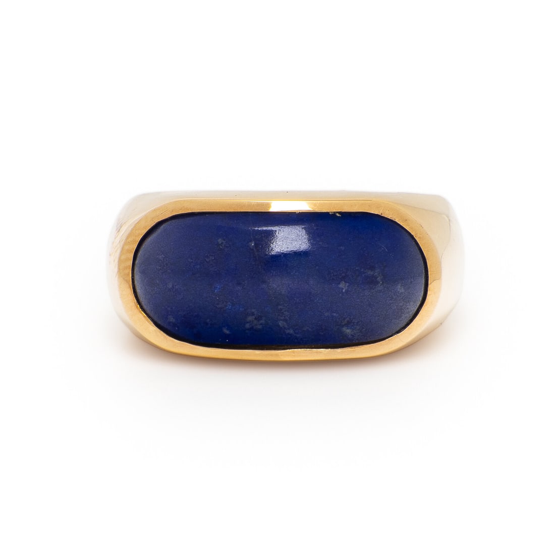 Lapis Lazuli and Yellow Gold Ring (1 of 4)