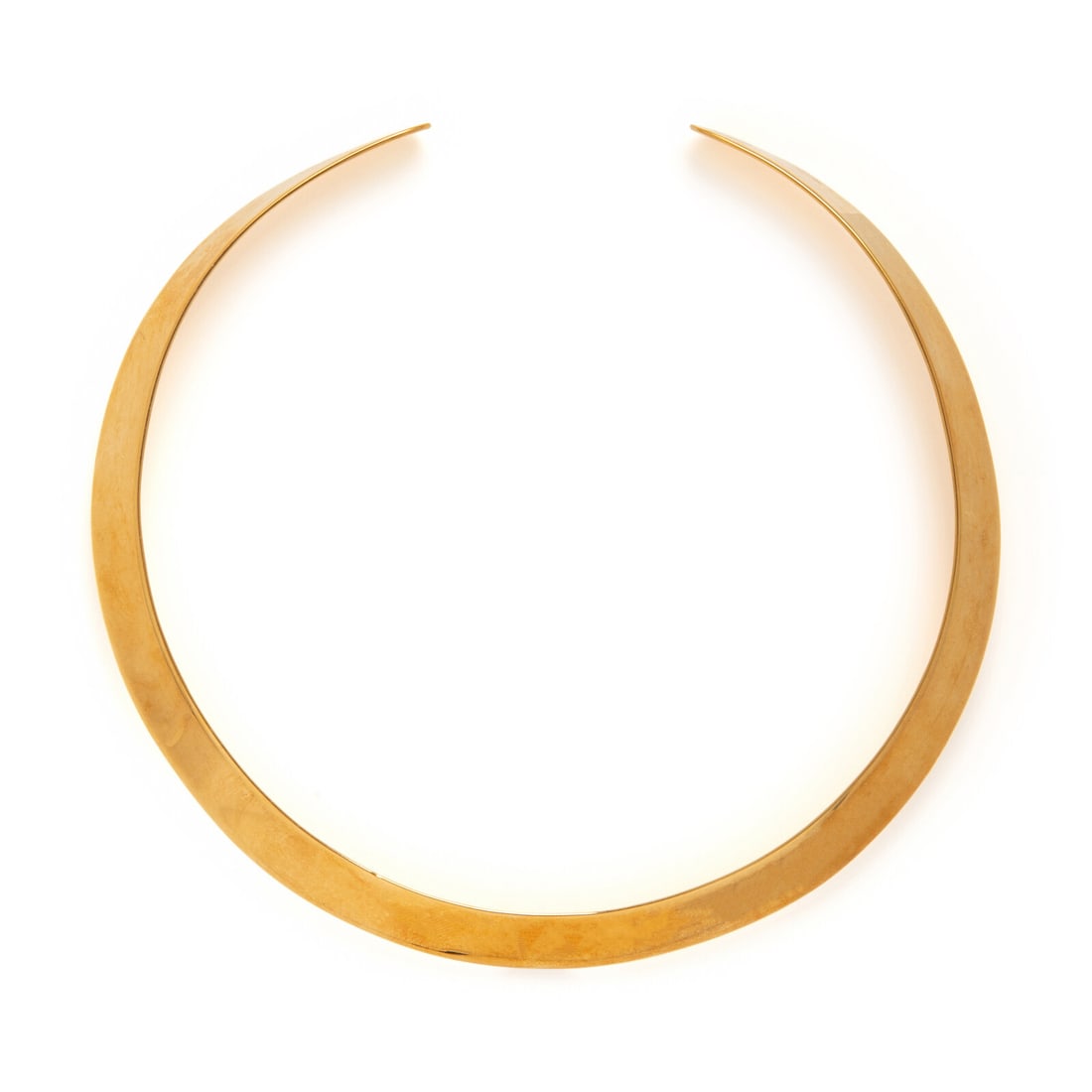 Yellow Gold Choker Necklace (1 of 2)
