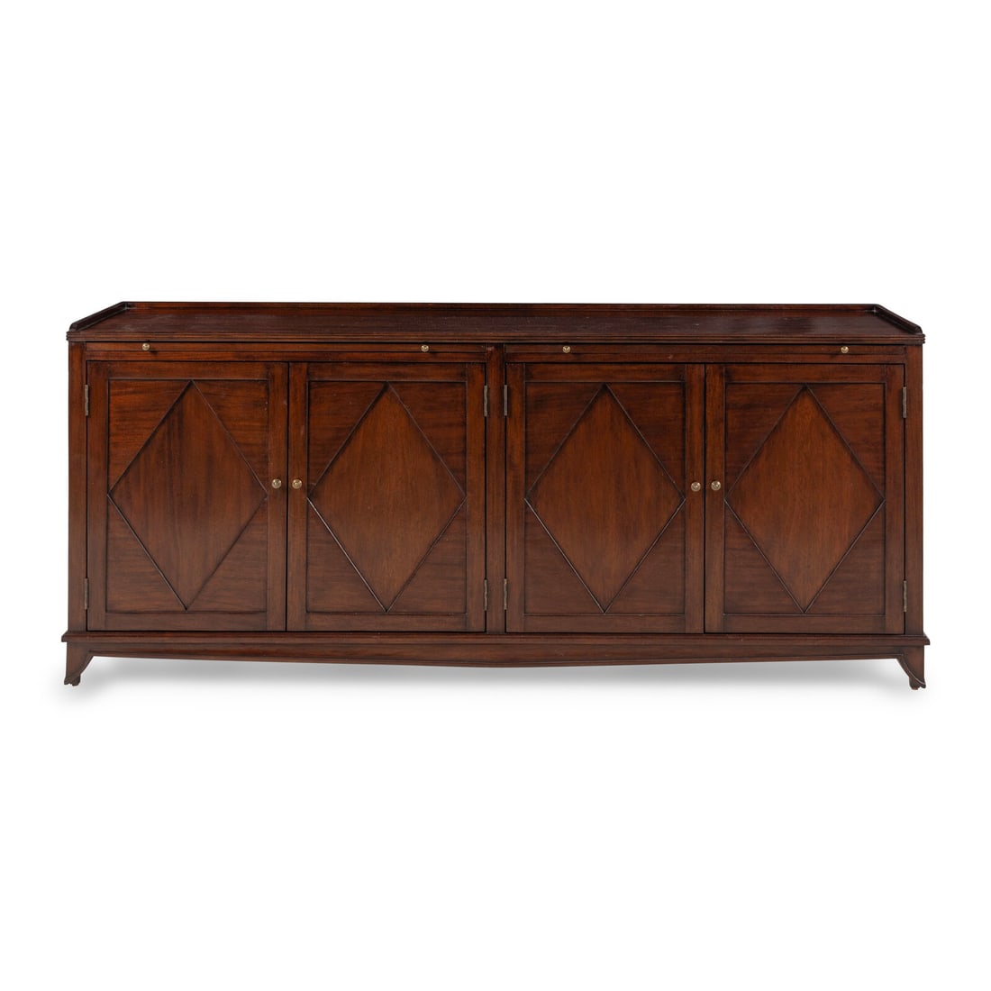 A Dessin Fournir Mahogany Console Cabinet (1 of 3)
