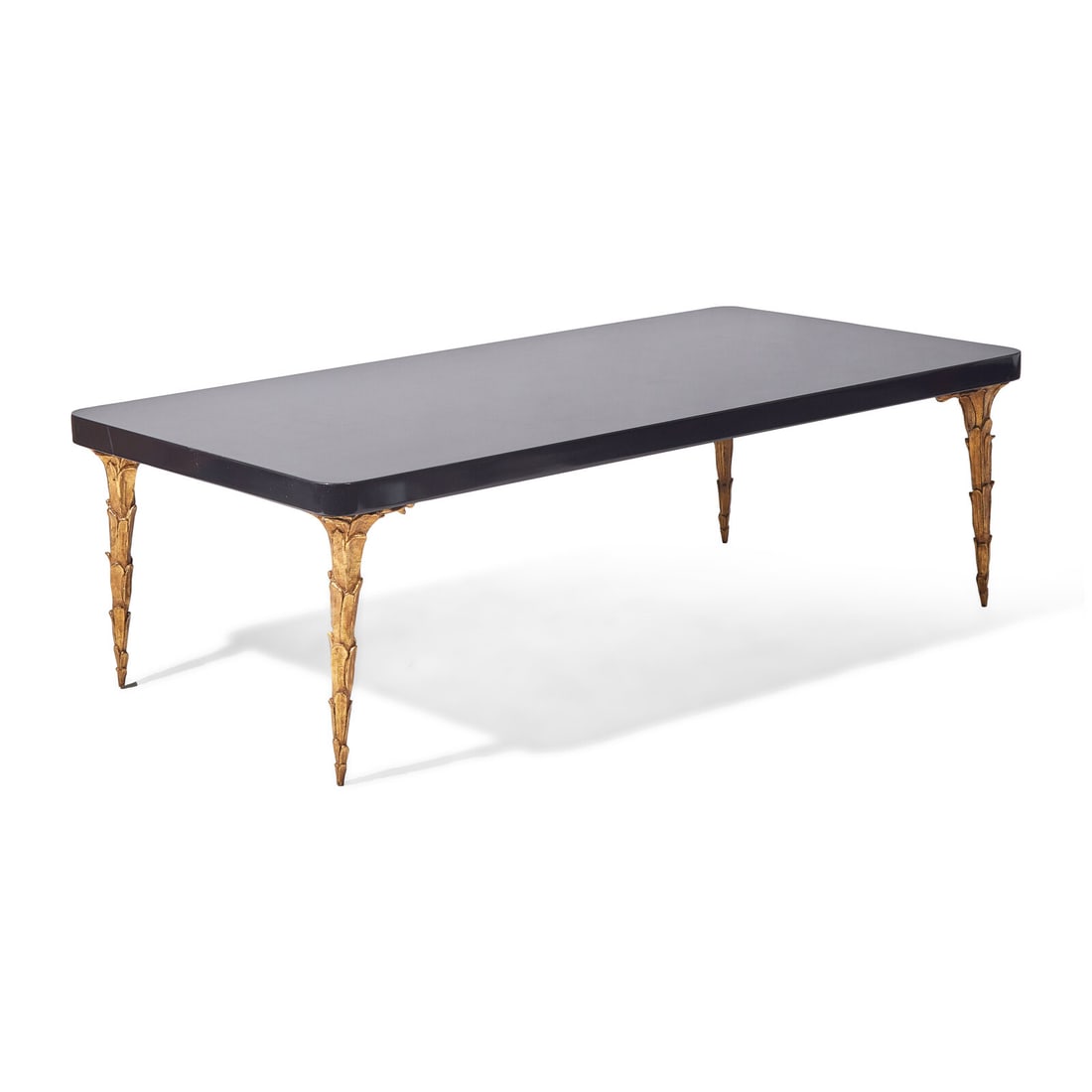 A Black Lacquer and Gilt Bronze Coffee Table (1 of 2)