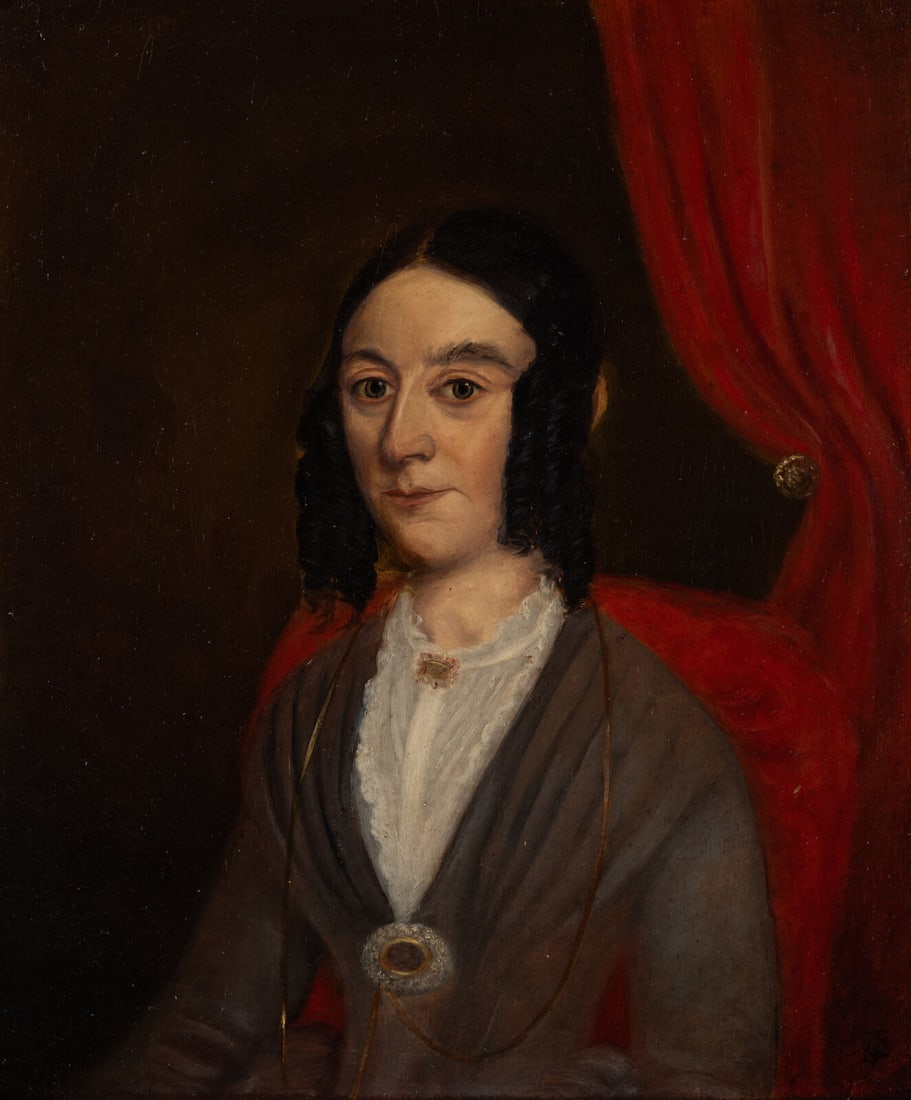 American School, 19th Century Portrait of a Woman, c. 1860 (1 of 3)