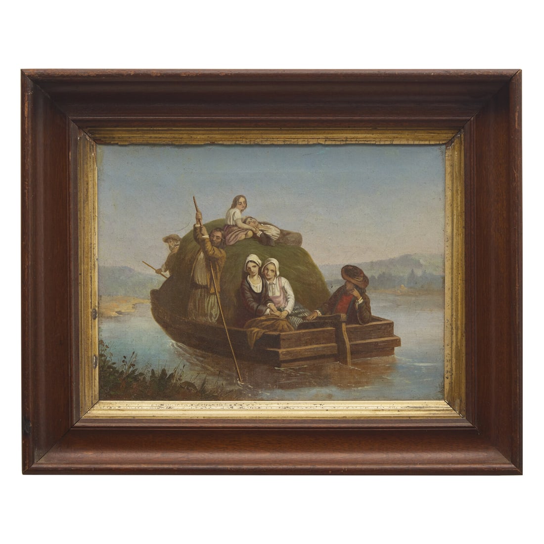 American School, 19th Century Ferry Boat (1 of 2)