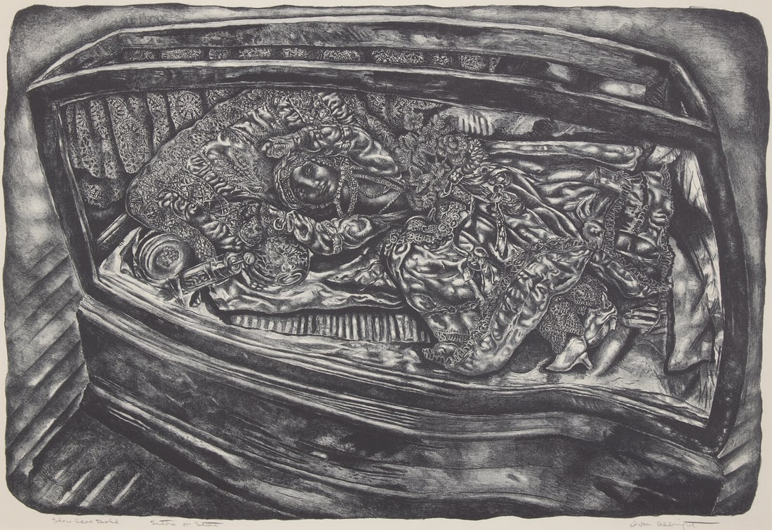 Ivan Albright (American, 1897-1983) Show Case Doll (1 of 3)