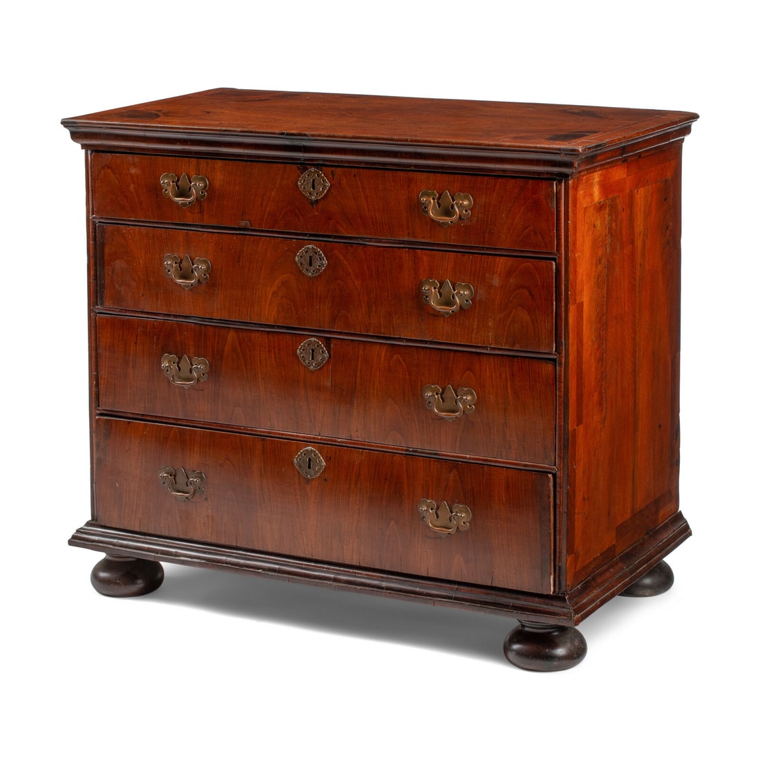 A George I Walnut Chest of Drawers (1 of 2)